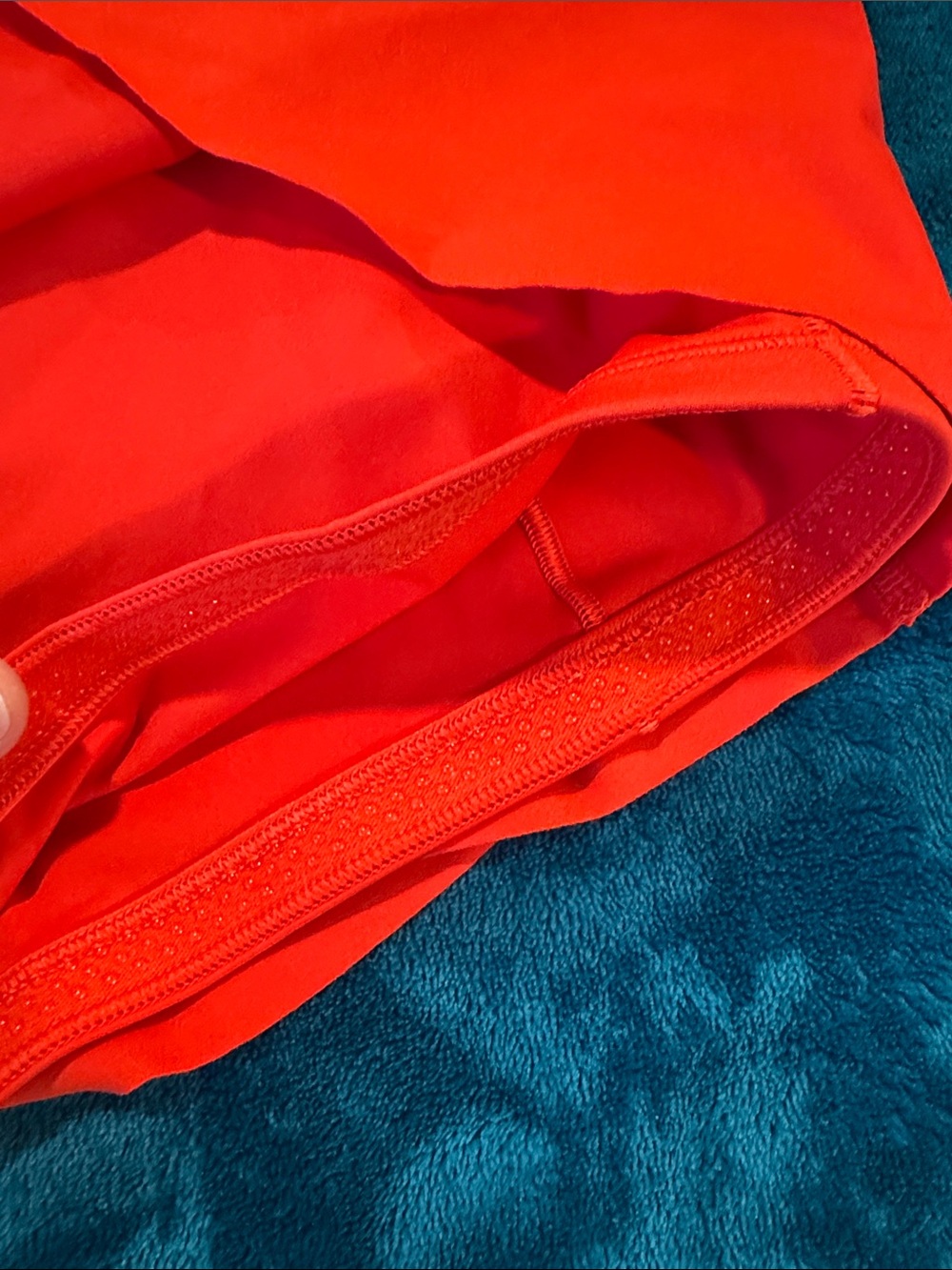 Athleta Ace Advantage Bright Red Athletic Skort with Elastic Waistband - Picture 4 of 5